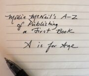 Mollie McNeil’s A-Z of Publishing a First Book: A IS FOR AGE  